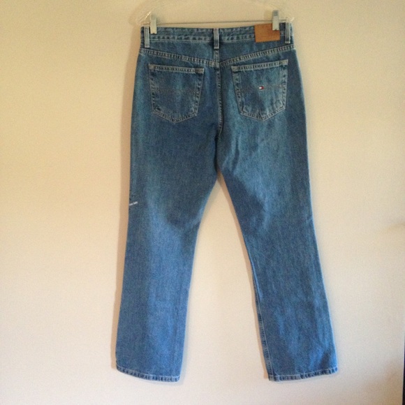 Tommy Hilfiger Straight Leg Graffiti Jeans - Picture 2 of 8